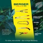 Berger Hand Scissors Aluminium Small 1104 for Small Hands with Interchangeable Blades - Image 9
