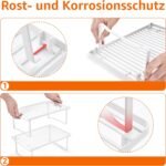 AmazonBasics stackable kitchen storage shelves - Image 5