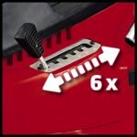 Einhell GC-EM 1742 3400160 Electric Lawnmower 1700W 42 cm Cutting Width, High Wheeler - Image 4