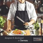 Premium Zester / Grater, Parmesan / Lemon / Nutmeg / Ginger Grater and Much More Razor-Sharp Stainless Steel Blade, Dishwasher-Safe, Incl. Protection & Cleaning Brush - Image 3