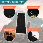 Cotton Sleeping Bag, Ultralight Sleeping Bag, Small Pack Size, Ticking with Cushion Compartment, Compact and Small - Image 4