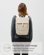 Kapten & Son Fyn Classic 11 L Backpack for Men and Women, Daypack with 14 Inch Laptop Compartment, Ideal for University, City, Work, Travel - Image 3