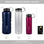 720°DGREE simplBottle Water Bottle - 500 ml, 1000 ml, 1500 ml - Perfect Wide Neck Sports Bottle, Leakproof, BPA-Free - Image 4