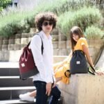 Adore June Daypack Bob Modern Backpack Gym Bag for Sports, Travel and City, Lined Women's & Men's Sports Bag with Inner Pocket and Zip Safety Pocket - Image 5