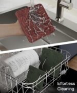 OHMO Lick Mat for Dogs, Lick Mat for Puppies and Cats, Small, for Pet Anxiety Relief and Slow Feeding, Food Grade Silicone - Image 4