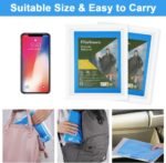 flintronic Rain Poncho Raincoat for Men Women Reusable Waterproof Rain Cape Rain Jacket EVA Rain Jacket Unisex for Camping, Hiking, Travel, Cycling - Image 4