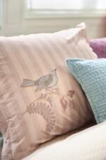 Pip Studio Buenas Noches Sand Percale Blossom Bird Paisley Stripes Bed Linen 200 cm x 200 cm - Image 5