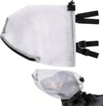 Gesichtsschutz für Hunde - Tragbares Hundekopf-Sicherheitsnetz mit Maulreißverschluss - Atmungsaktives Schutznetz für Tierbedarf Kopf bei Kletterabenteuern Jagd Teckel - Image 8