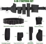 Kyrio Modular Equipment System Tactical Waist Belt with Pouches Tactical Service Belt with Components Holster for Law Enforcement Hunting Security - Image 3