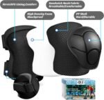 CKE Children's Knee Pads for Children Elbow Pads Protective Devices for Boys Girls 2-14 Years Old Children's Protective Equipment Set for Skating Cycling Bicycle - Image 3