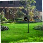 UKCOCO Model Landscape Lights Miniature Landscape Lamp Miniature Lantern Post Dollhouse Miniature Lantern Railway Post Tiny Analogue Signal Light Street Light Metal Pack of 25 - Image 3