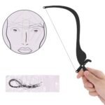 Microblading Line Marker Ruler, Tattoo Eyebrow with 10 Thread Lines, Eyebrow Design Measuring Tool, Semi Permanent Make Up for Mapping Precise Lines (1#) - Image 8