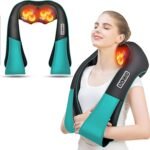 AERLANG Neck Massager with Heat, Shiatsu Massager with 3D Deep Tissue Massager, Massage for Neck, Back, Gifts for Women, Men - Image 2