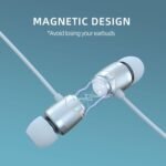 SoundMAGIC E11BT Bluetooth Headphones with Neckband Wireless Earphones HiFi Stereo In-Ear Headset with Microphone Noise Isolating Sports Headphones Blue - Image 4