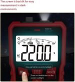 Smart Digital Multimeter TA801D for Automotive Electronics and Home Appliances Test Supplies - Image 8