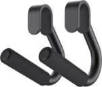 SELEWARE Multifunctional Handle Hadles, Heavy Duty Steel Tube, Netural Grip, Pull Up Grip Fasteners for Pull Up Bars, Barbells and Resistance Bands, Comfortable Foam Coated Handles for - Image 2