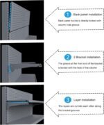 Heavy Duty Gondola Rack Retail Wall Display All Purpose Food Liquor Office Supplies - Sturdy Storage Solution for Convenience Stores - Image 8