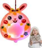 Felt Cloth Lantern Kit - DIY Animal Shaped Craft Set, Creative Art Night Lamp, Educational Handicraft Toy, Fun Kids Crafting Activity, Interactive Learning Project | Perfect Use with Children Parties - Image 10