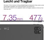 AGM PAD T1 Android 14 Tablet, 8 (4+4) GB RAM 128GB/1TB TF, 11 Inch FHD Display Widevine L1, Octa-core T606, 7000mAh Battery, Dual SIM 4G LTE/WiFi/5MP + 13MP/Face ID/2 Altavoces/3.5 mm Jack - Image 8