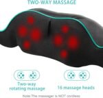 AERLANG Neck Massager with Heat, Shiatsu Massager with 3D Deep Tissue Massager, Massage for Neck, Back, Gifts for Women, Men - Image 4