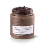 UpCircle Coffee Face Scrub - Citrus Blend for Normal and Dry Skin 100ml - Shea Butter, Coconut + Rosehip Oil - Natural Vegan Face Scrub for Soft, Smooth Skin - Image 2