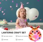 Felt Cloth Lantern Kit - DIY Animal Shaped Craft Set, Creative Art Night Lamp, Educational Handicraft Toy, Fun Kids Crafting Activity, Interactive Learning Project | Perfect Use with Children Parties - Image 4