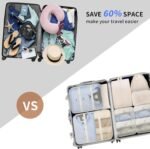 10-Piece Suitcase Organiser Set, Packing Cubes for Clothes, Travel Organiser, Packing Cubes Suitcase Organiser, Travel Organiser Set, Packing Cubes Set for Suitcase, Backpack, Hand Luggage - Image 6