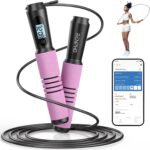 RENPHO Smart Skipping Rope with Counter Skipping Rope Adjustable App Analysis Data Skipping Rope Fitness Men Women Kids Crossfit Training Equipment - Image 2