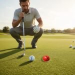 Golf Training Alignment Aid for Ball Positioning Accuracy Light Weight Practice Accessories Golf Ball Templates for Accuracy - Image 9