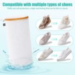Kimmama Shoes Wash Bag Sneaker Mesh Washing Cleaning Bag 125 g/m² Mesh Fabric Durable and Reusable Wash Bag, Travel Organiser Bag (7 x 15 Inches) - Image 6