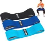 Elvire Sport resistance bands set (3 pack): Fitness Bands/Resistance Bands for Hips, Buttocks and Legs, Resistance Bands for Yoga, Pilates, Crossfit, Physiotherapy, Men and Women - Image 2