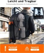 Rollei C5i compact lightweight all-round photo tripod made of aluminium with ball head and tripod bag, can be used as tripod, mini tripod, macro tripod and monopod, Arca Swiss compatible, black - Image 7