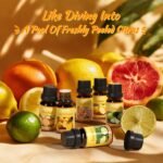 SALUBRITO Citrus Essential Oils Set, Natural Citrus Fragrances Fragrance Oils for Diffuser - Sweet Orange, Bergamot, Grapefruit, Lemon, Mandarin, Lime Aromatherapy Oil - Image 6