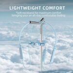 SoundMAGIC E11BT Bluetooth Headphones with Neckband Wireless Earphones HiFi Stereo In-Ear Headset with Microphone Noise Isolating Sports Headphones Blue - Image 7
