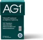 AG1 Greens Pulver Supplement | Täglicher Nährstoff-Boost: Vitamine, Mineralstoffe, gute Darmbakterien, Vegan & Keto-freundlich | (Travel Packs, 30 Stück, Nachfüllpackung ohne Shaker) - Refill - Image 2