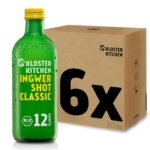 Kloster Kitchen Organic Ginger Shot Classic 12SHOTS 6 x 360 ml with Real Ginger Pieces I Ginger Shot Vegan I 12 Shots per Glass Bottle I Sweet and Sharp without Additives - Image 2