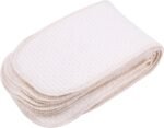 Fockety Pack of 10 Breathable Cotton Baby Nappies for Newborns, Reusable Nappy Liner for Soft Skin Care - Image 7