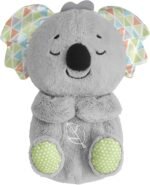 Fisher-Price HBP87 Slumber Koala with Soft Music, Light and Rhythmic Breathing Movements, Koala Cuddly Baby Toy, Night Light with Music for Babies, Baby Equipment for Newborns 0+ - Image 2