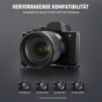 NEEWER A7 IV A7R IV A7R V A7S III Camera Base Plate, Baseplate Mount Plate with Arca Quick Release Plate, 1/4" 3/8" Thread Cold Shoe, Compatible with Sony Alpha DJI RS2 RSC2 RS3 Pro Gimbal CA004B - Image 3