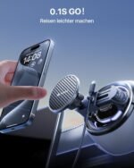 andobil Car Mobile Phone Holder for MagSafe Car Holder Round Ventilation [20 x N56 Strongest Magnets] Magnetic Car Mobile Phone Holder for Mercede Benz A/B/C/E/S-Class/Sprinter/W206/Audi Accessories - Image 6