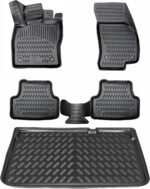 ELMASLINE 3D Rubber Mats & Boot Liner for Vauxhall Insignia Sport Tourer 2008-2016 Estate Floor Mats Boot Mat Accessories - Image 2