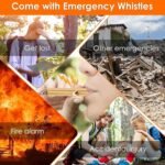 Glocke Für Camping – Wildtier-Alarmpfeife, Wander-Sicherheitsausrüstung, Tragbare Glocke, Kompaktes Outdoor-Warngerät | Clochette Camping, Wandern, Die Alpen Robustes Material Alarmton Mit Hoher - Image 6