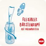 NUK First Choice+ Complete Feeding Set, Vario Express Steriliser, 4 x Baby Bottles, 1 x Baby Bottle Teat, Bottle Warmer and More, Heart (Neutral), 9 pieces - Image 8