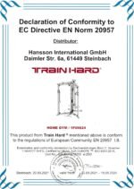 Trainhard power station cable pull station with pull-up bar, lat pull bar, biceps/triceps bar, cable pull handle height adjustable. - Image 10