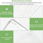 4 Pieces Clear Drawer Organiser, Large 30 cm Dressing Table Drawer Organiser System, Make Up Bathroom Drawer Organiser, for Kitchen, Cosmetics, Desk, Office, Bathroom Drawer - Image 4