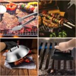 Grill Accessory Set with Flat Top, 30-Piece Barbecue Tool Set for Blackstone and Camping Chef with Scraper, Spatula, Tongs, Egg Ring, for Outdoor Camping, Party, Teppanyaki and Gas Grill - Image 7