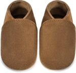 IceUnicorn Baby’s First Walking Shoes, for Babies (Girls and Boys), Leather Slippers, Soft, Suede Soles, Leather Shoes - Image 2