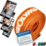 NEOLYMP Long Fitness Bands Fabric with Fitness E-Book - Washable Resistance Bands, Resistance Bands, Strength Training, Gymnastics Band, Fitness Band, Training Bands - Image 2