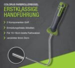 10 x Colorus Superfine Plus Paint Rollers, Foam Roller, 11 cm Straight, Paint Roller for Water-based Paints and Lightly Solvent-based Paints, Paint Roller Including 2K Paint Roller Bracket - Image 5