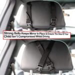 Baby Car Mirror for Back Seat - Safest Car Seat Mirror with Crystal Clear Vision, Unbreakable Adjustable Rear View Mirror for Small Kids with Truck - Image 6